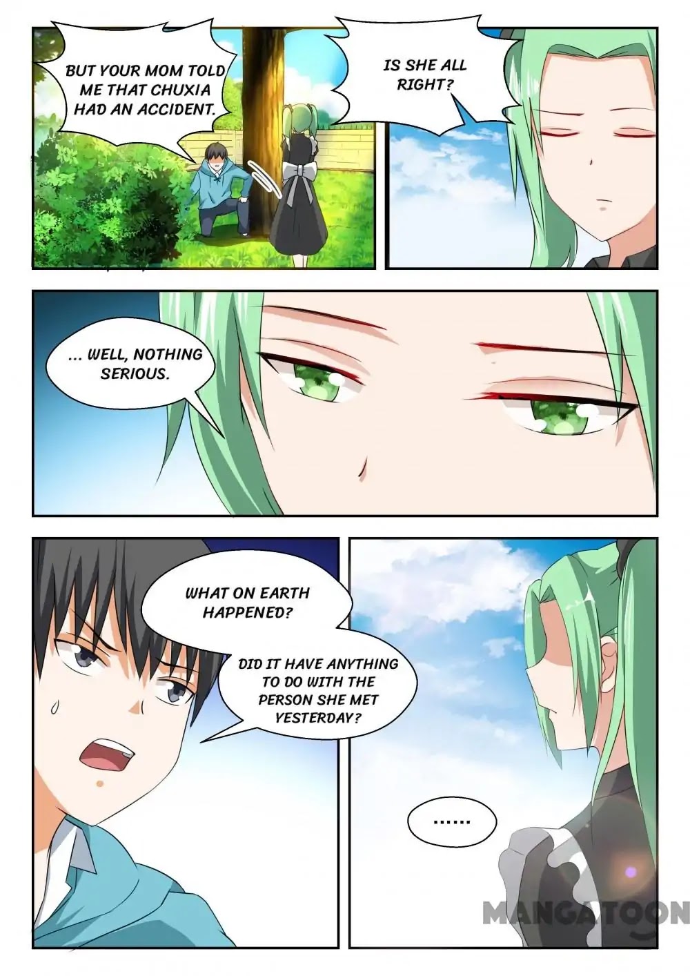The Boy in the All-Girls School Chapter 199 page 10 - Chapter 199