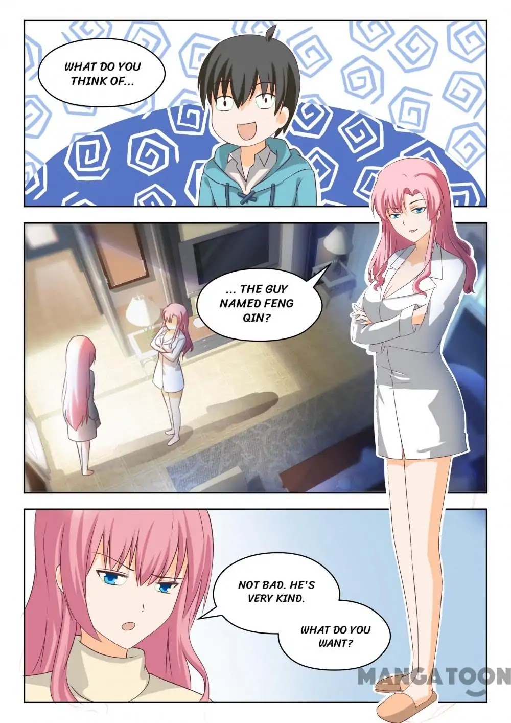 The Boy in the All-Girls School Chapter 203 page 2 - Chapter 203