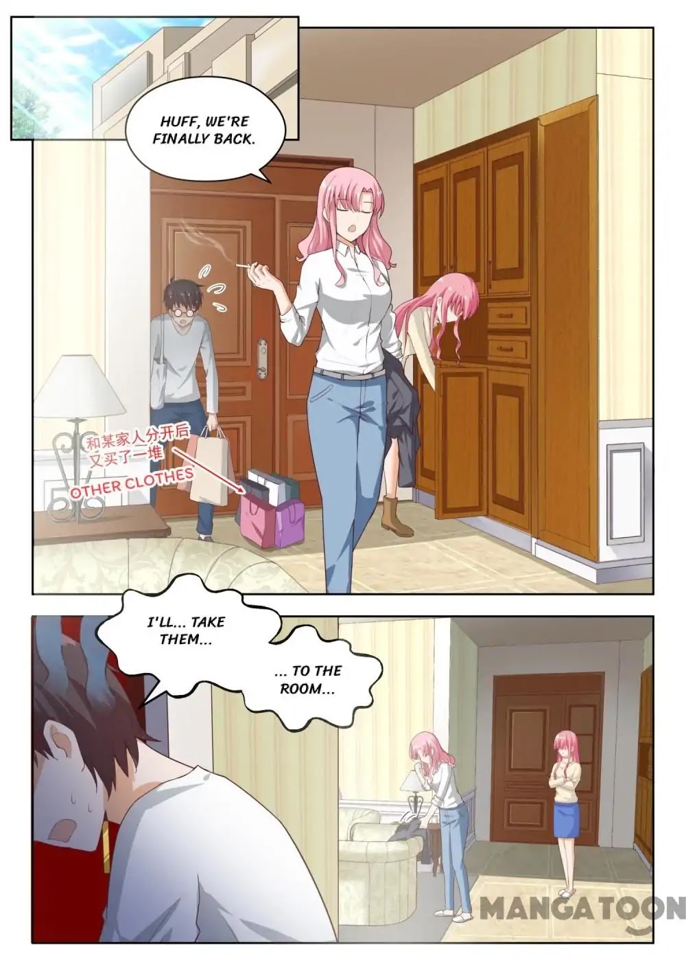 The Boy in the All-Girls School Chapter 209 page 9 - Chapter 209