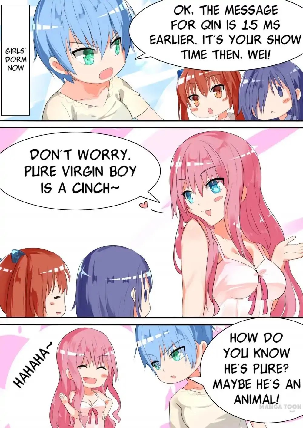 The Boy in the All-Girls School Chapter 21 page 8 - Chapter 21