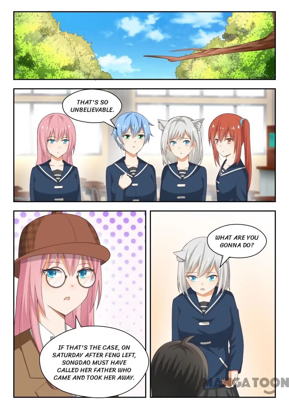 The Boy in the All-Girls School Chapter 216 page 11 - Chapter 216