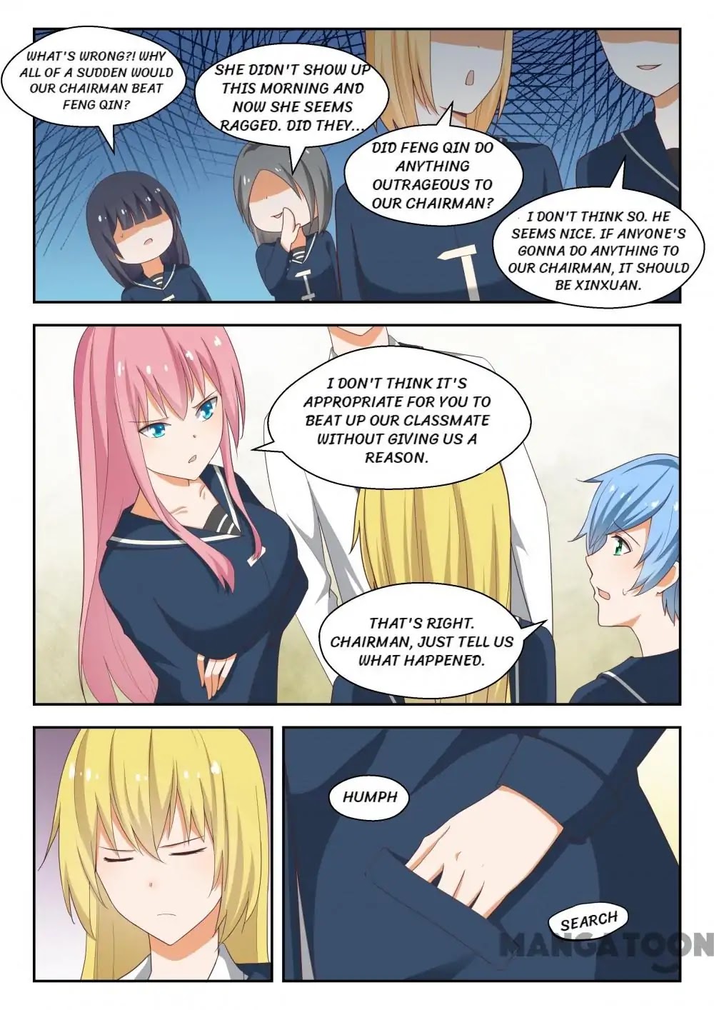 The Boy in the All-Girls School Chapter 216 page 8 - Chapter 216