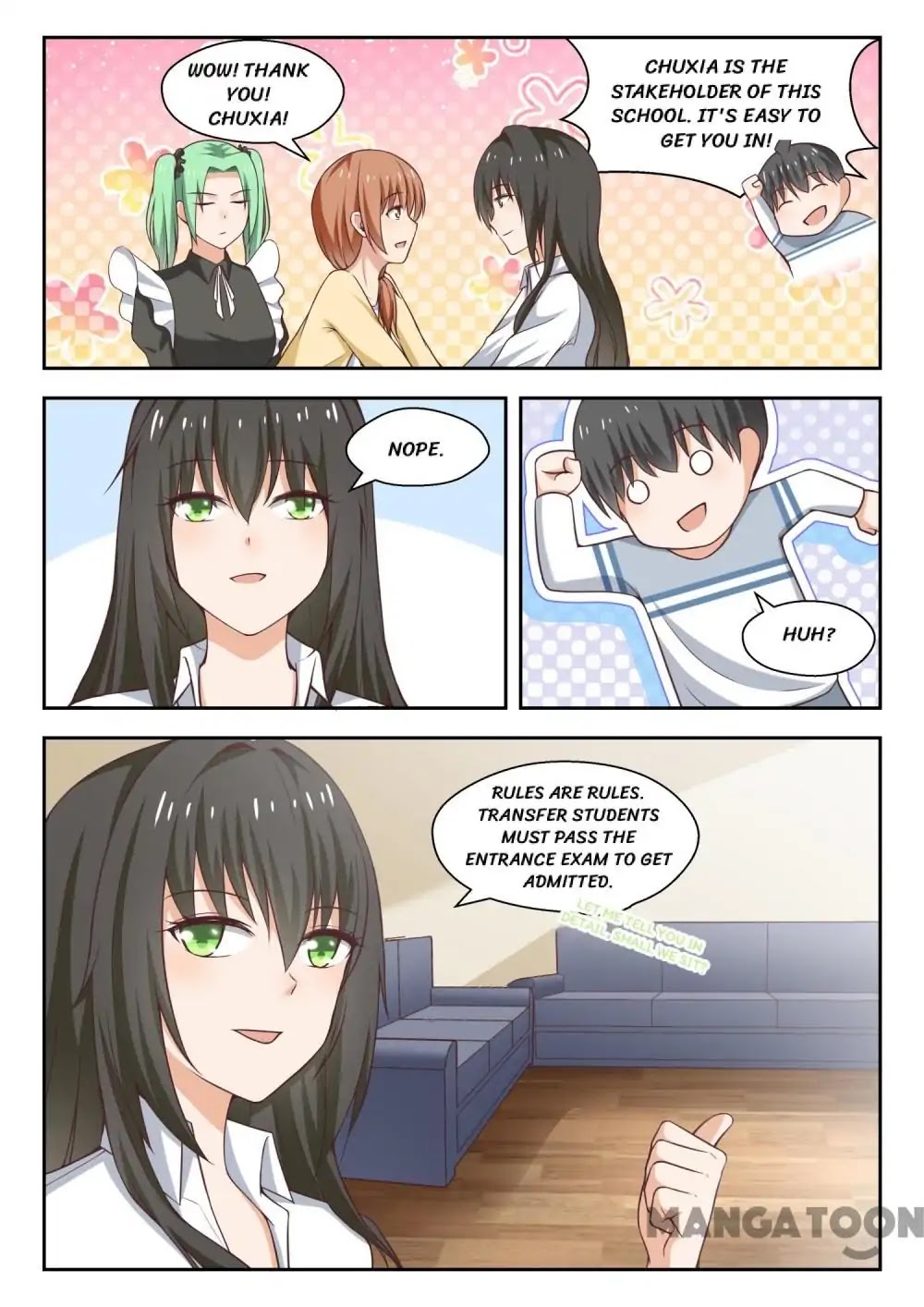 The Boy in the All-Girls School Chapter 254 page 11 - Chapter 254