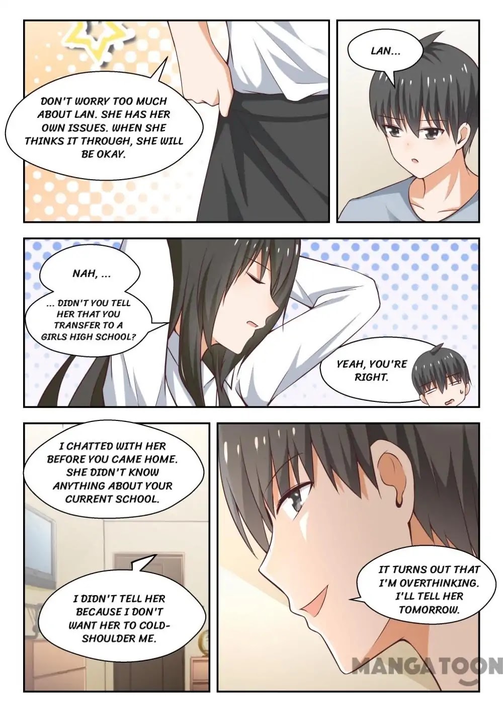 The Boy in the All-Girls School Chapter 254 page 8 - Chapter 254