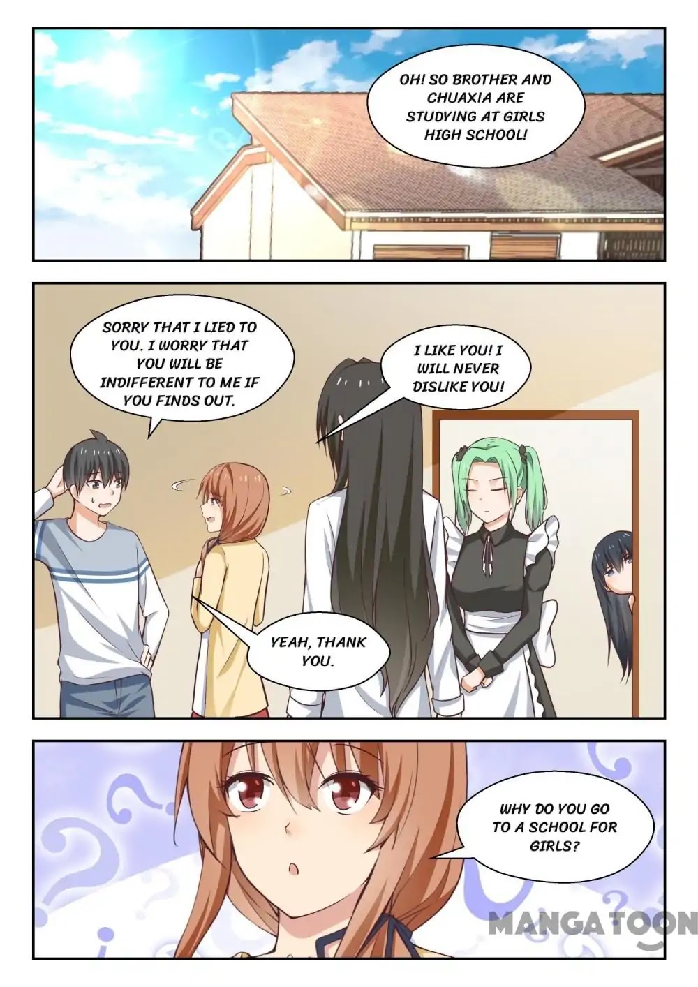 The Boy in the All-Girls School Chapter 254 page 9 - Chapter 254