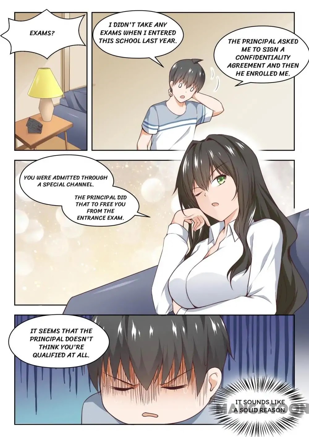 The Boy in the All-Girls School Chapter 255 page 1 - Chapter 255