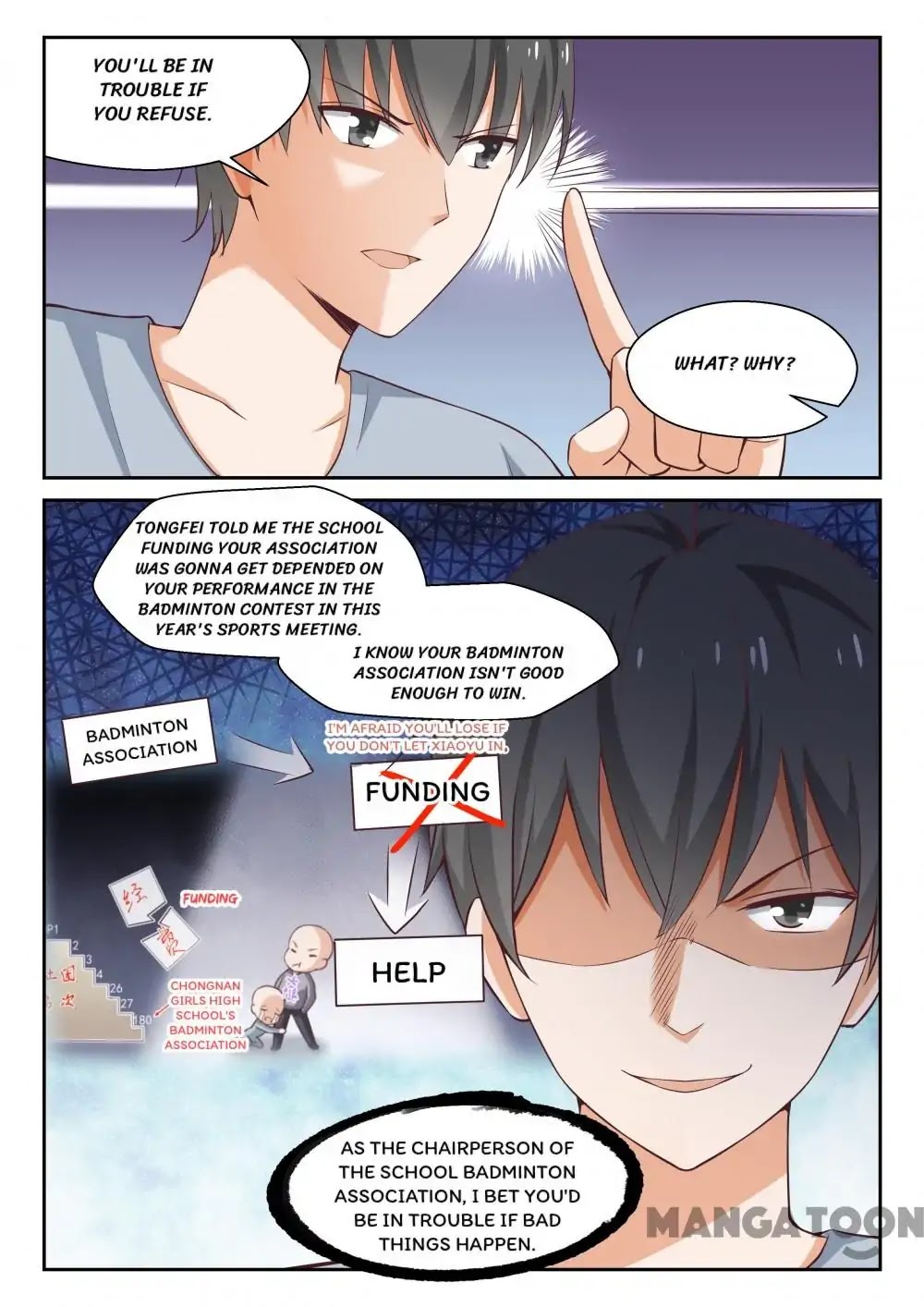 The Boy in the All-Girls School Chapter 256 page 3 - Chapter 256