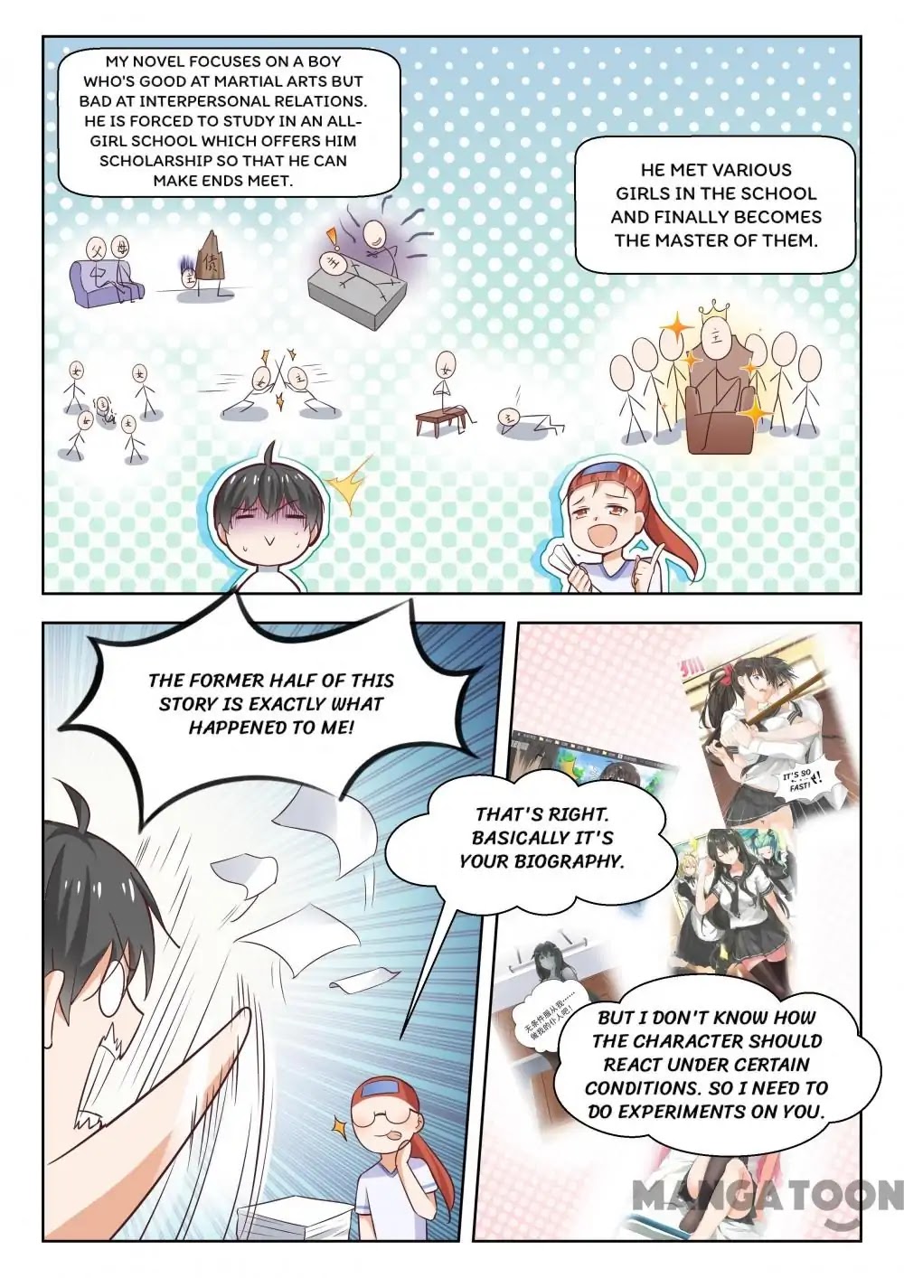 The Boy in the All-Girls School Chapter 256 page 9 - Chapter 256