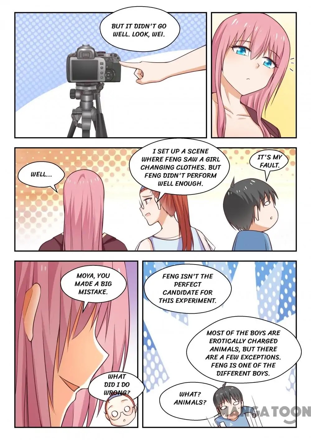 The Boy in the All-Girls School Chapter 257 page 8 - Chapter 257