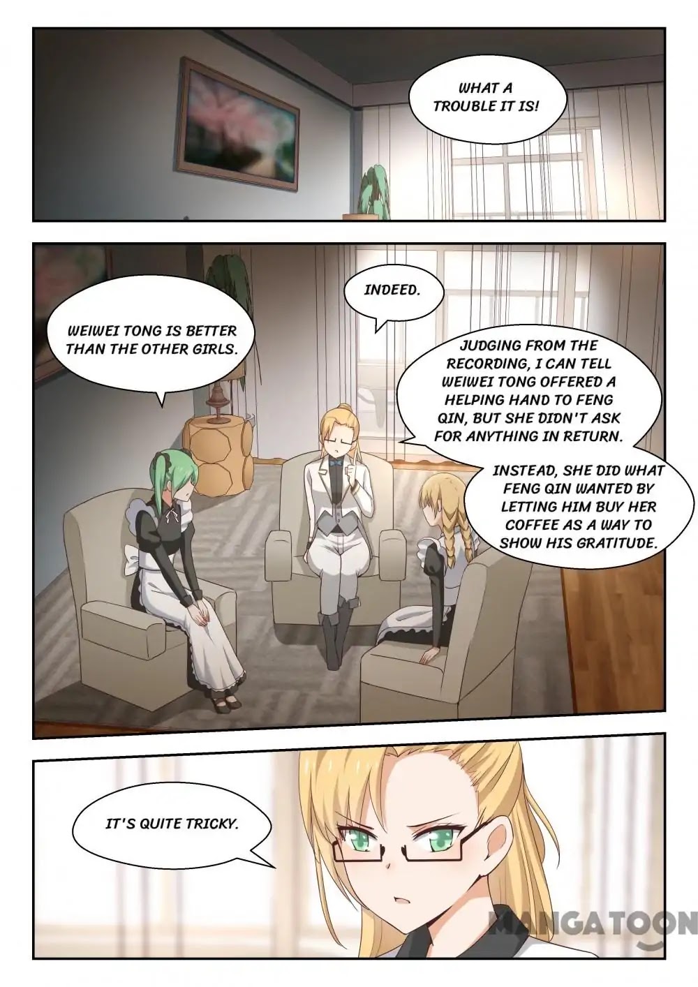 The Boy in the All-Girls School Chapter 259 page 3 - Chapter 259