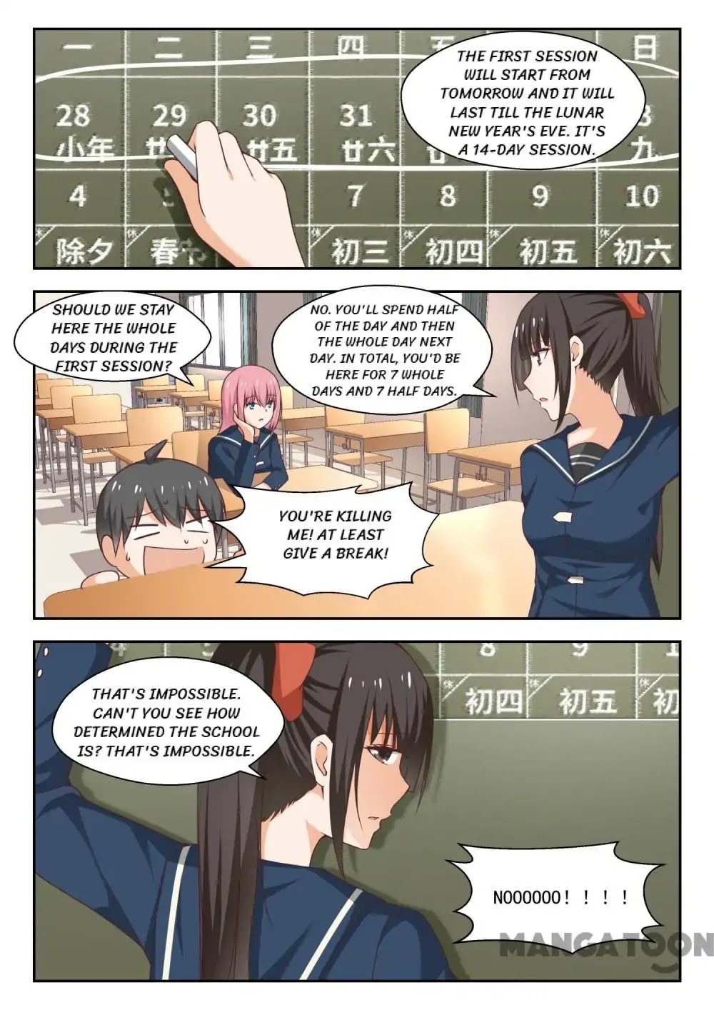 The Boy in the All-Girls School Chapter 261 page 3 - Chapter 261