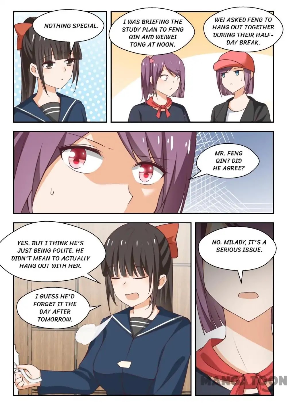 The Boy in the All-Girls School Chapter 261 page 6 - Chapter 261