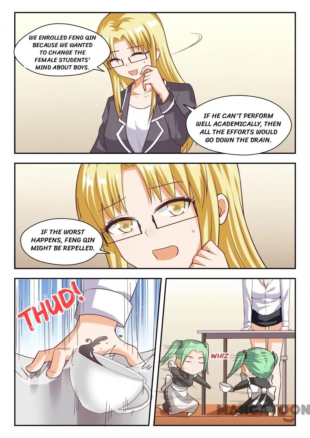 The Boy in the All-Girls School Chapter 262 page 9 - Chapter 262