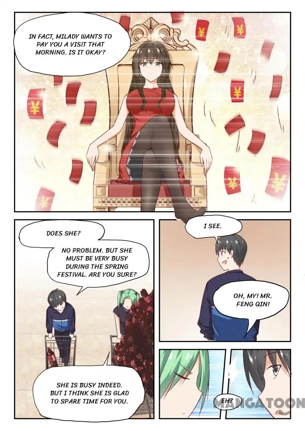 The Boy in the All-Girls School Chapter 271 page 8 - Chapter 271