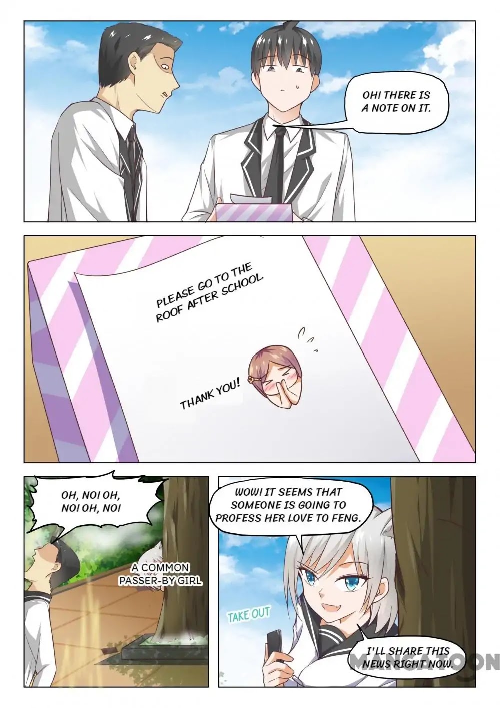 The Boy in the All-Girls School Chapter 278 page 8 - Chapter 278