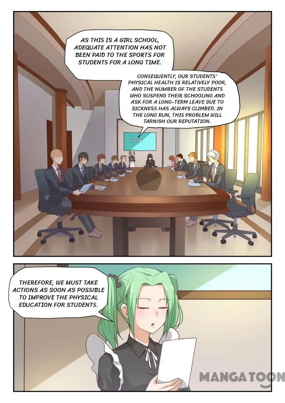 The Boy in the All-Girls School Chapter 283 page 1 - Chapter 283