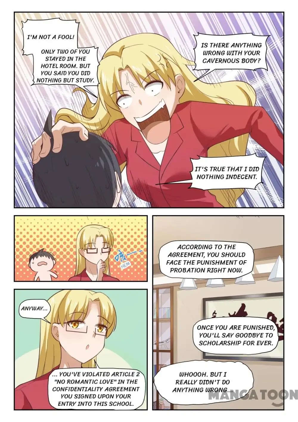 The Boy in the All-Girls School Chapter 283 page 8 - Chapter 283