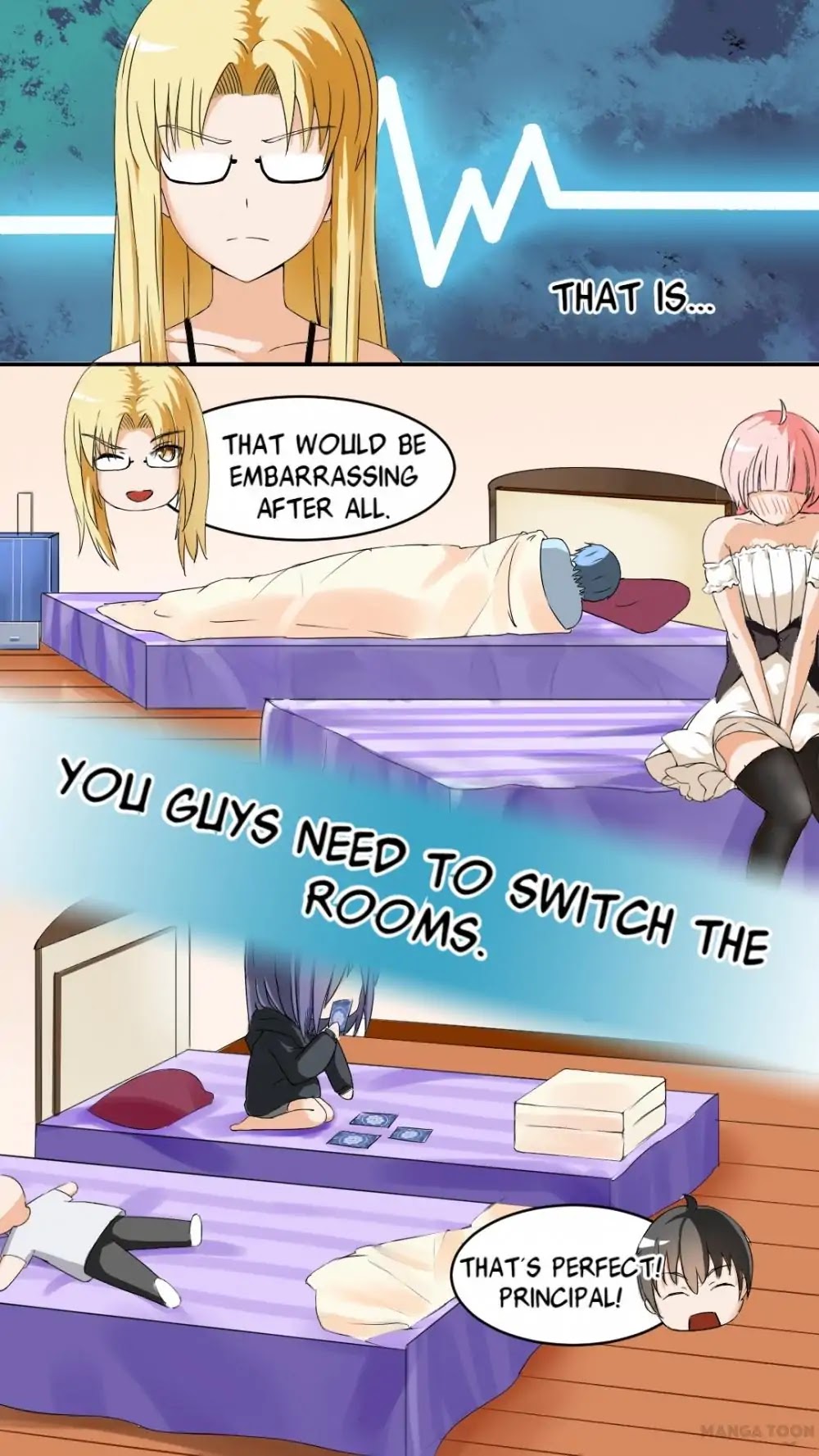 The Boy in the All-Girls School Chapter 45 page 5 - Chapter 45