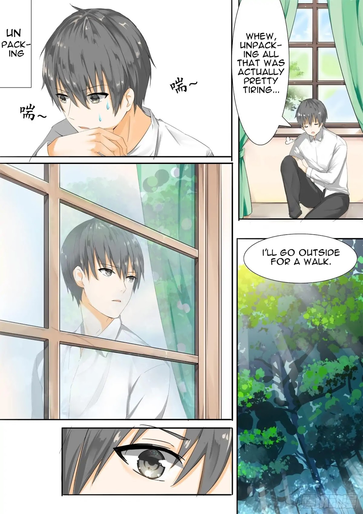 The Boy in the All-Girls School Chapter 5 page 8 - Chapter 5: A Surprise While Out Strolling