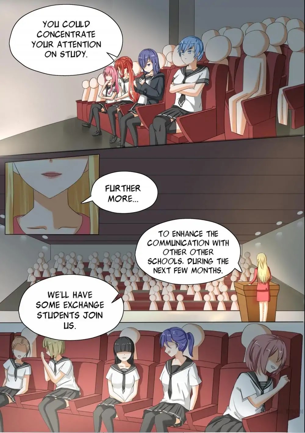 The Boy in the All-Girls School Chapter 57 page 6 - Chapter 57
