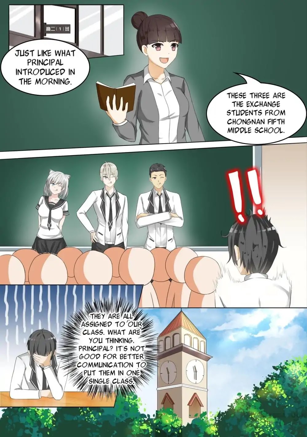 The Boy in the All-Girls School Chapter 57 page 7 - Chapter 57