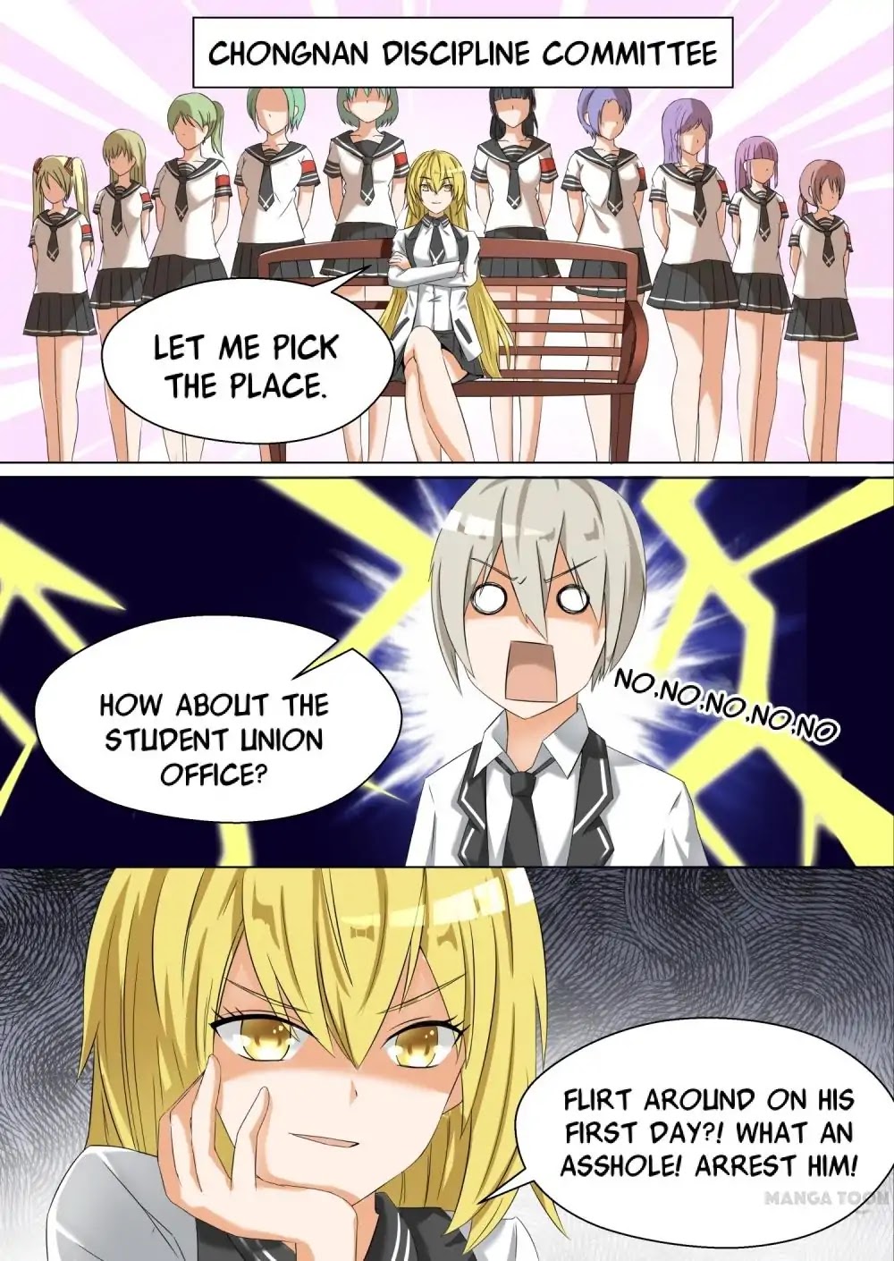 The Boy in the All-Girls School Chapter 61 page 8 - Chapter 61