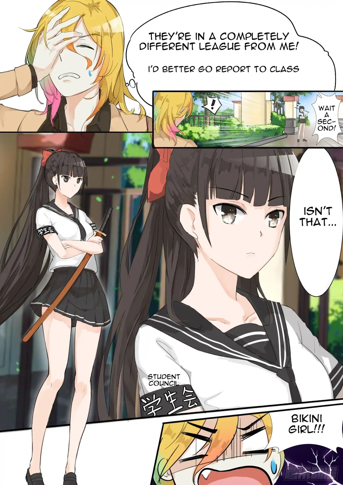 The Boy in the All-Girls School Chapter 7 page 6 - Chapter 7: First Day of School