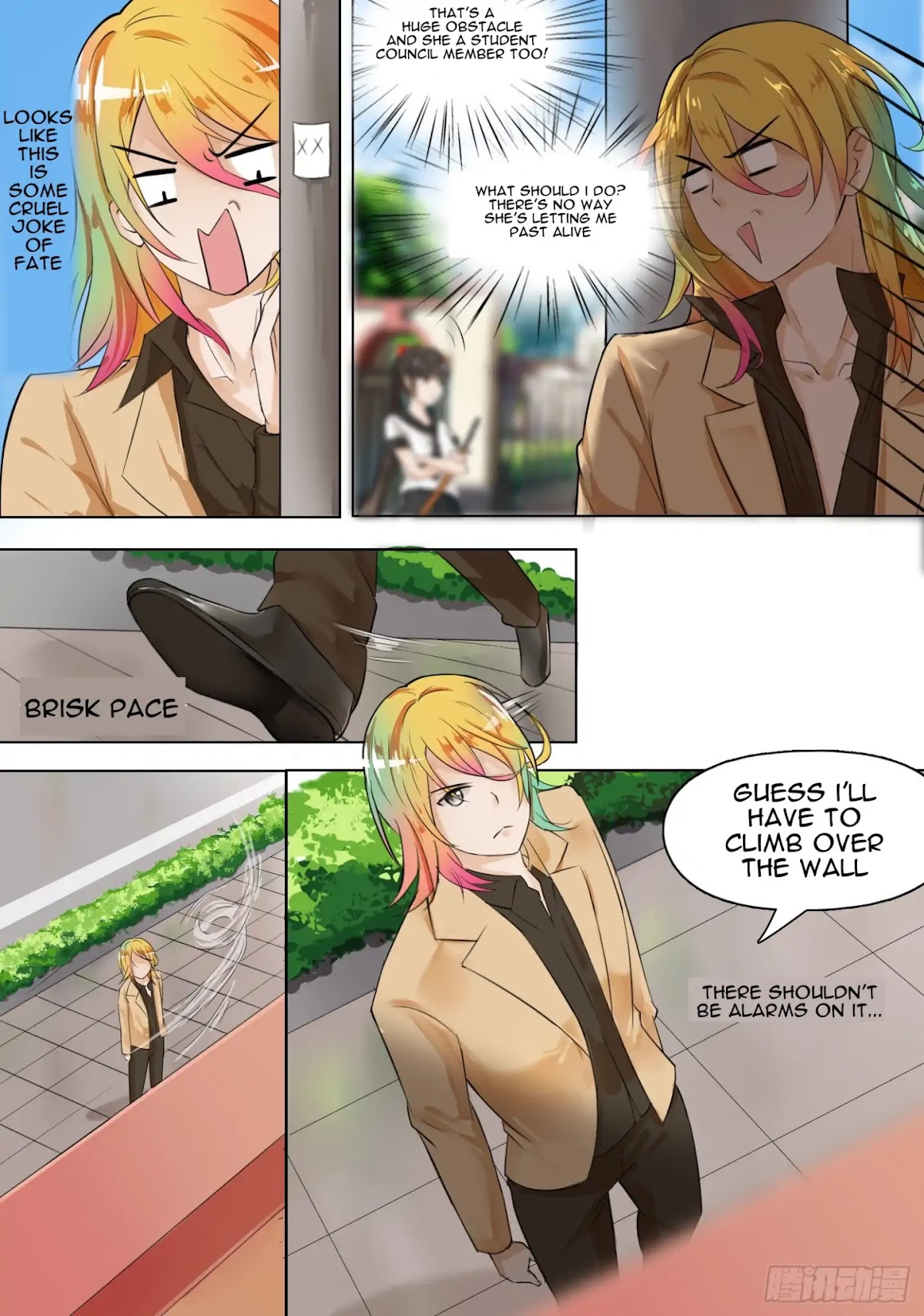 The Boy in the All-Girls School Chapter 7 page 7 - Chapter 7: First Day of School