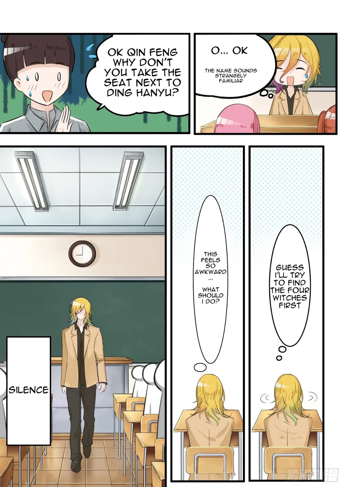 The Boy in the All-Girls School Chapter 8 page 1 - Chapter 8: Student Council Meeting