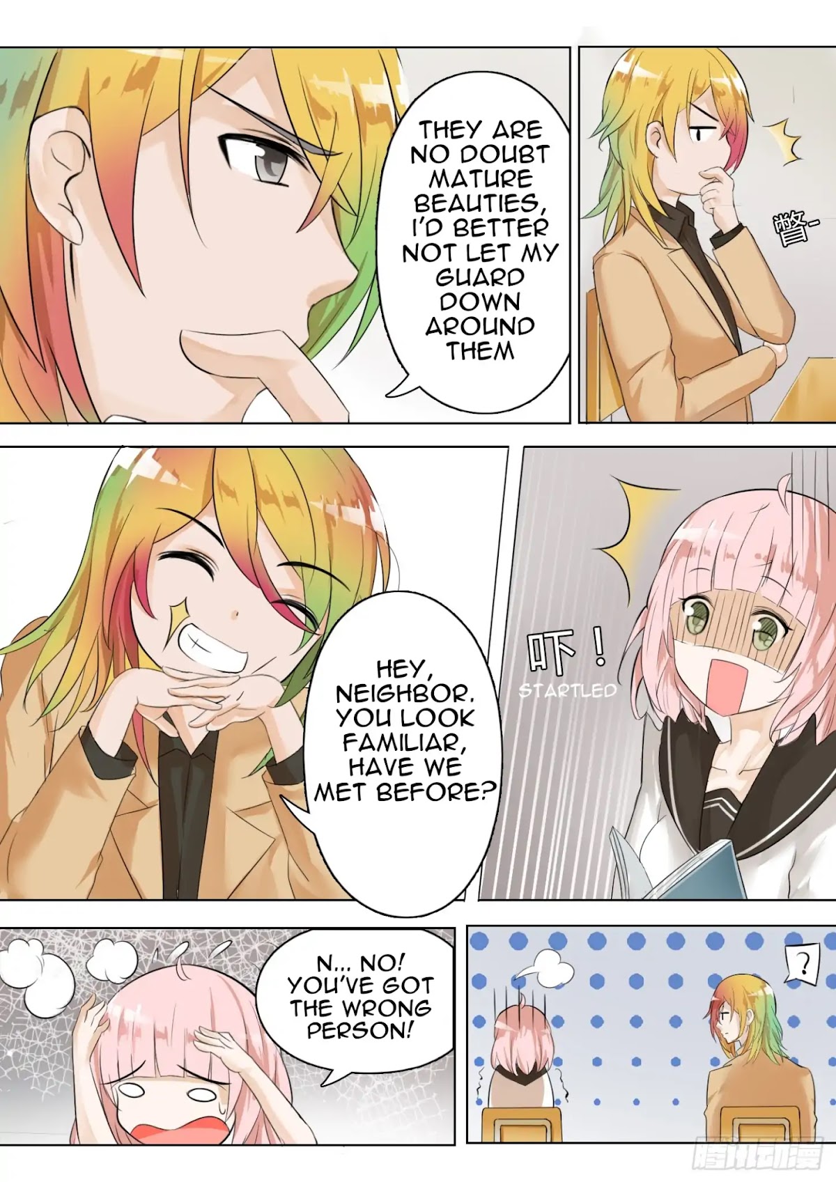 The Boy in the All-Girls School Chapter 8 page 4 - Chapter 8: Student Council Meeting