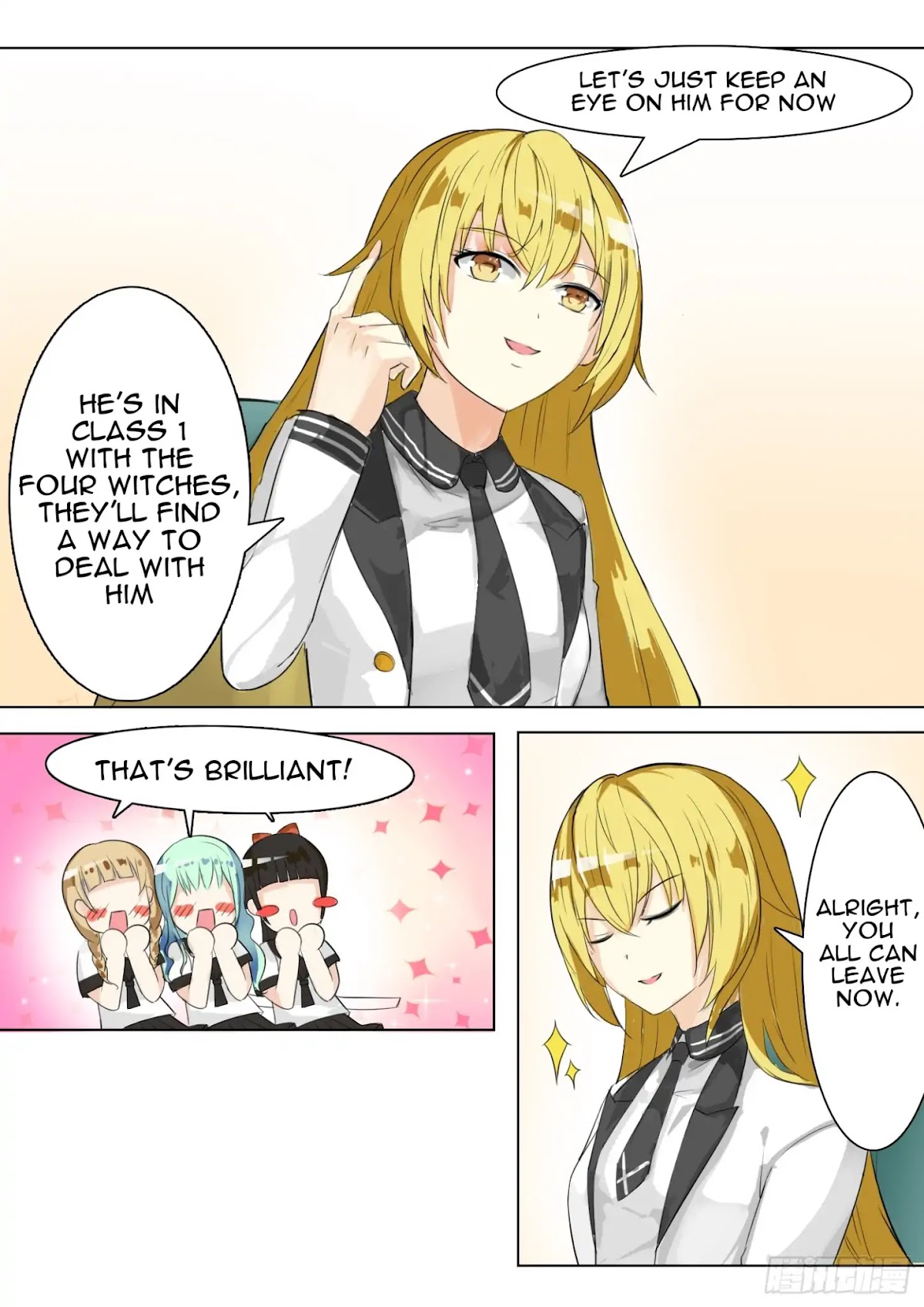 The Boy in the All-Girls School Chapter 8 page 8 - Chapter 8: Student Council Meeting