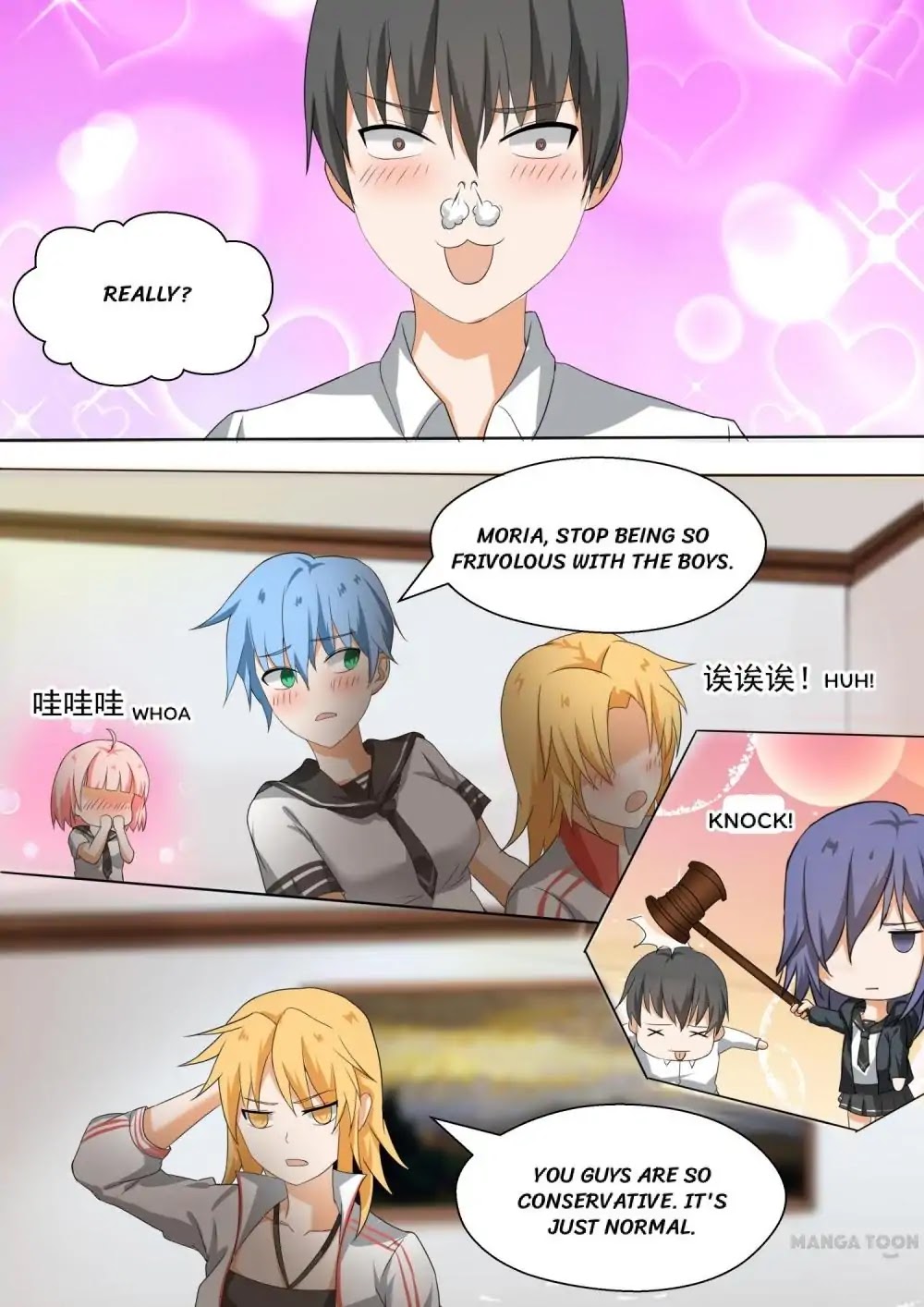 The Boy in the All-Girls School Chapter 82 page 8 - Chapter 82
