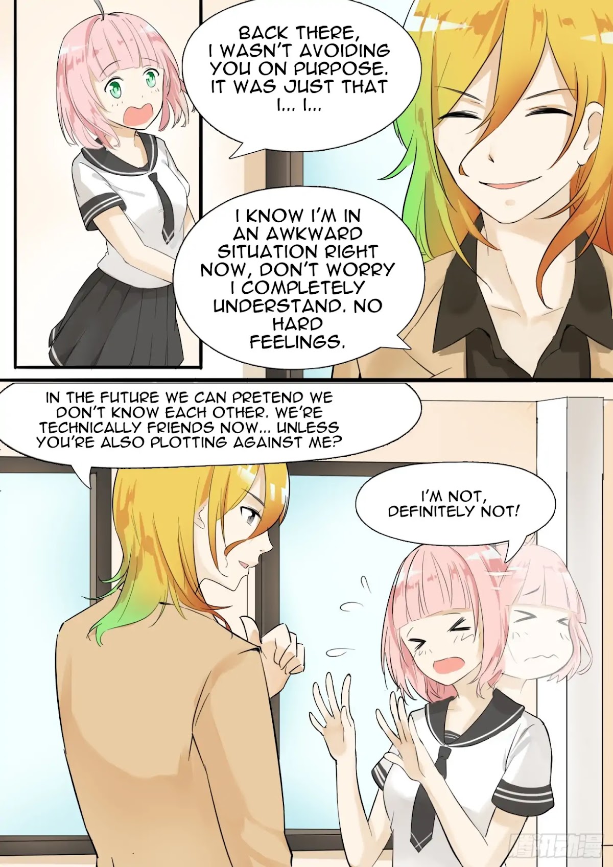The Boy in the All-Girls School Chapter 9 page 6 - Chapter 9: Girls School Pecking Order