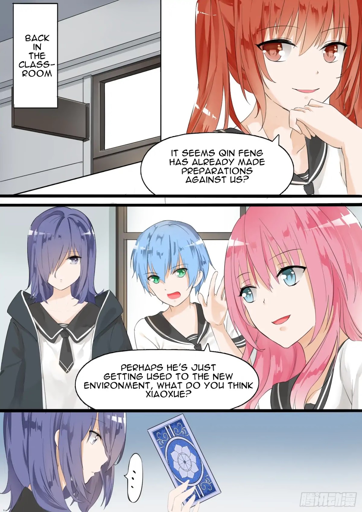 The Boy in the All-Girls School Chapter 9 page 7 - Chapter 9: Girls School Pecking Order