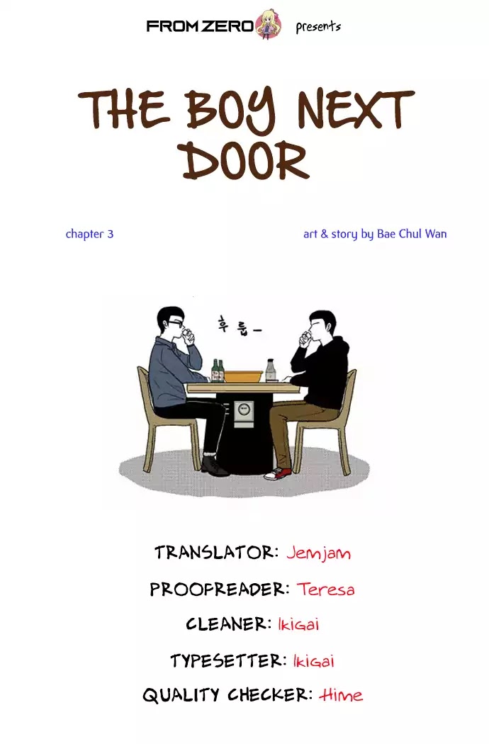 The Boy Next Door (Bae Cheol Wan) Chapter 3 page 1 - Chapter 3