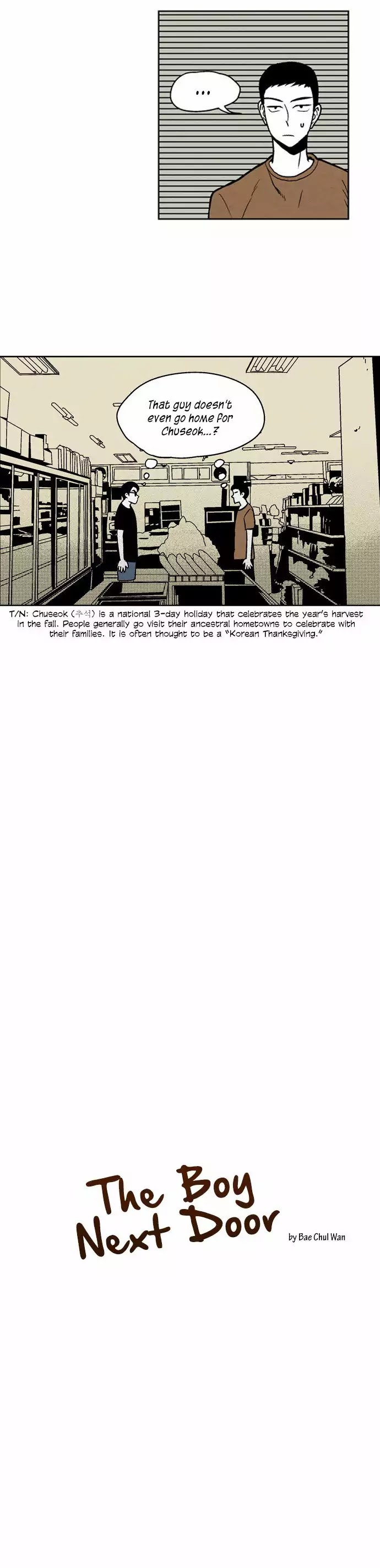 The Boy Next Door (Bae Cheol Wan) Chapter 3 page 4 - Chapter 3