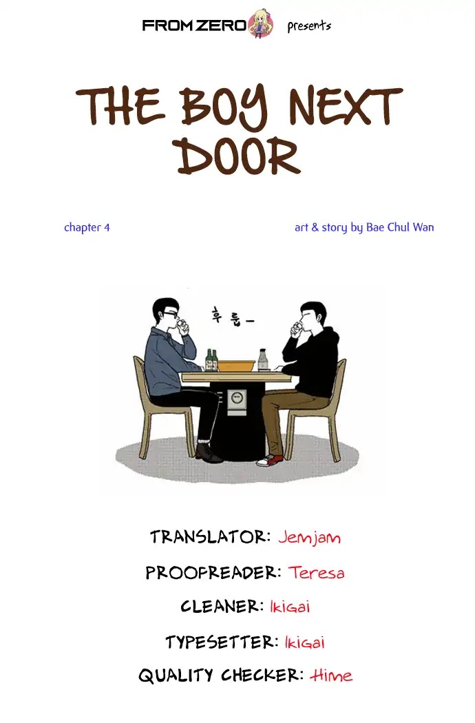 The Boy Next Door (Bae Cheol Wan) Chapter 4 page 1 - Chapter 4