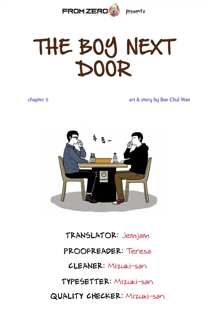 The Boy Next Door (Bae Cheol Wan) Chapter 5 page 1 - Chapter 5