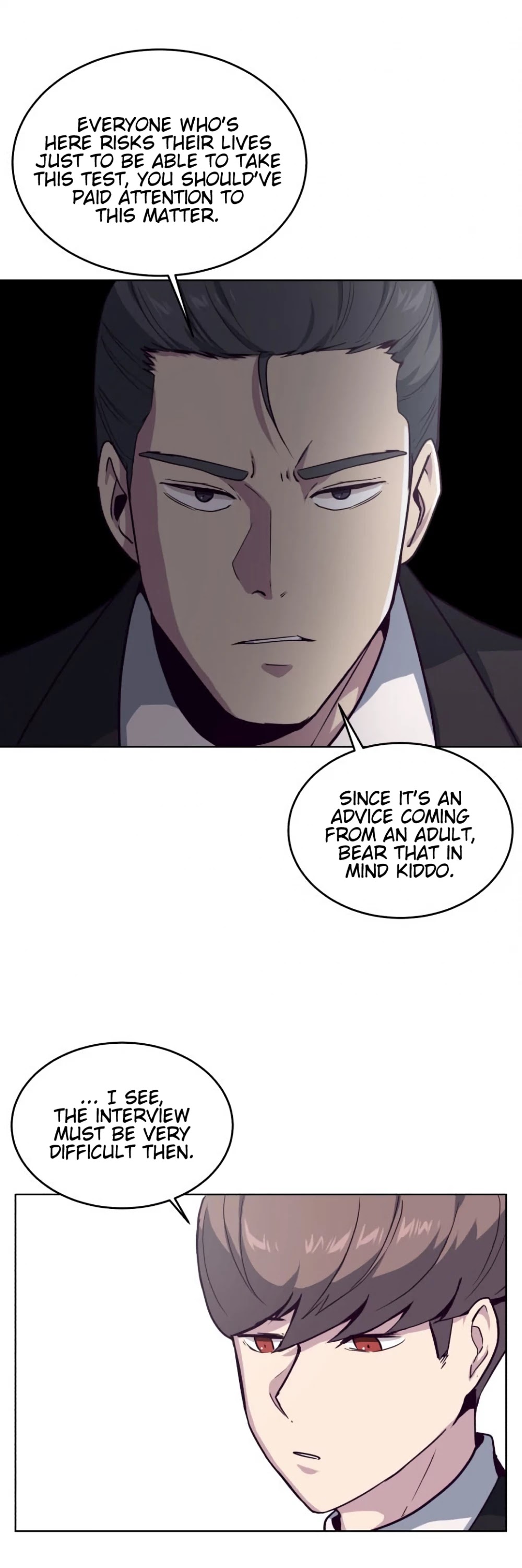 The Boy of Death Chapter 10 page 14 - Chapter 10: The Final Interview