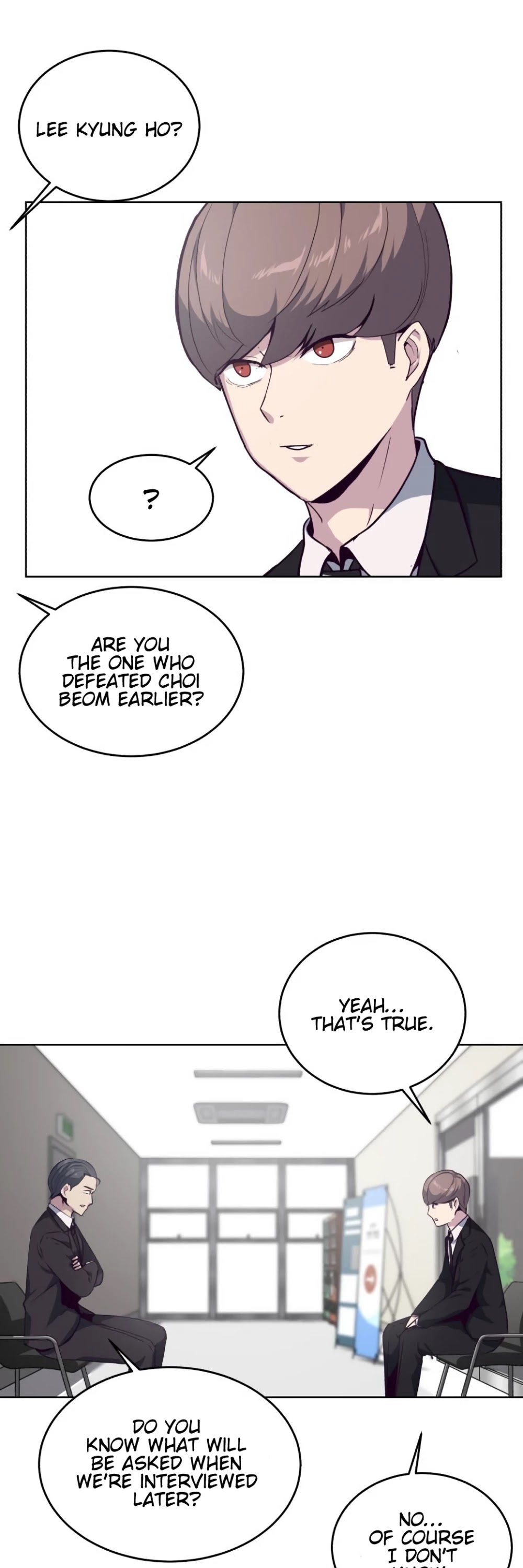 The Boy of Death Chapter 10 page 9 - Chapter 10: The Final Interview