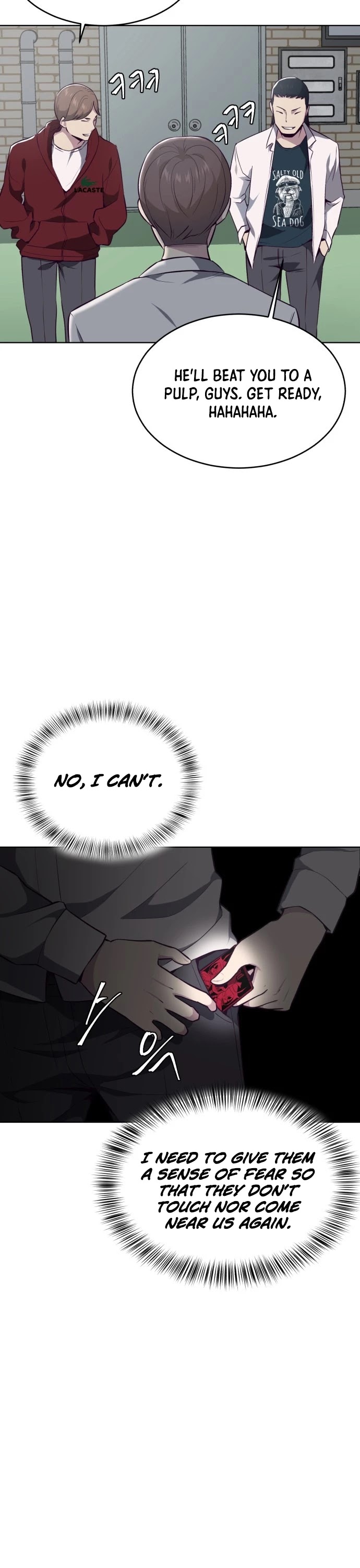The Boy of Death Chapter 26 page 11 - Chapter 26: Back to School 2