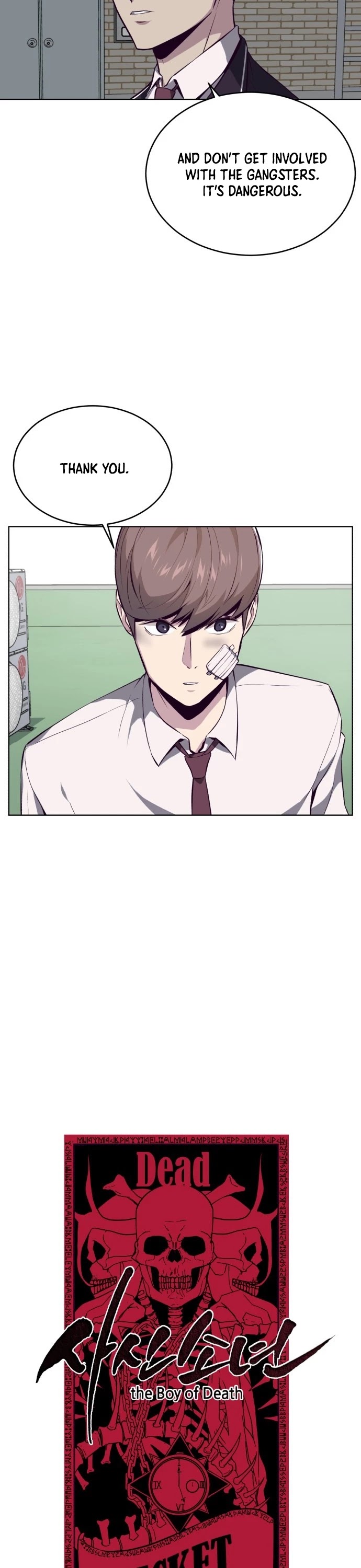 The Boy of Death Chapter 26 page 21 - Chapter 26: Back to School 2
