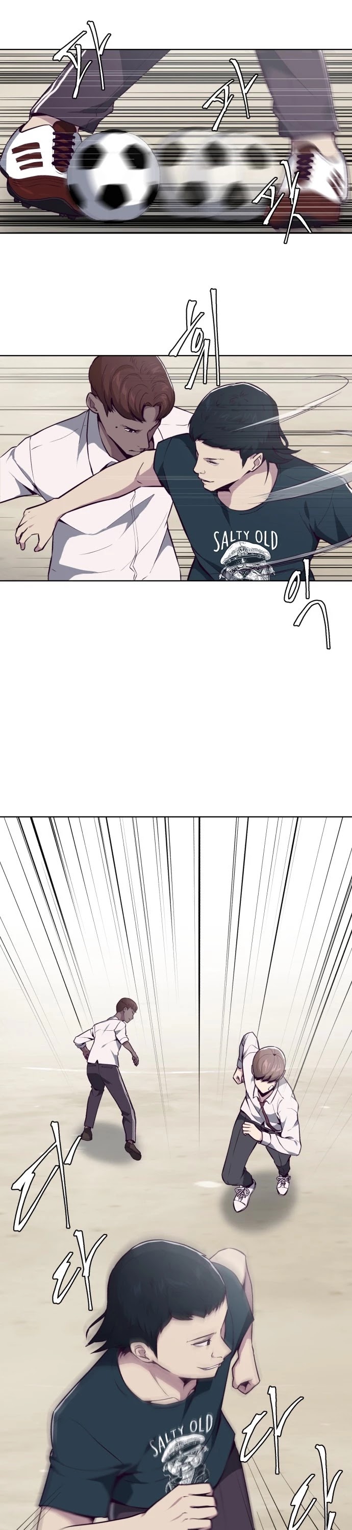 The Boy of Death Chapter 27 page 14 - Chapter 27: Revolutionary of the World of Football