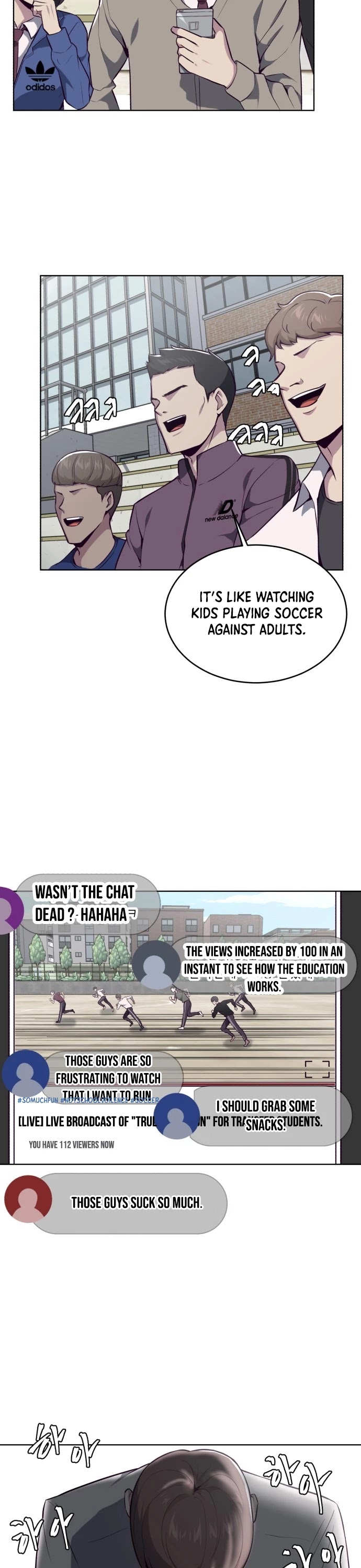 The Boy of Death Chapter 27 page 21 - Chapter 27: Revolutionary of the World of Football