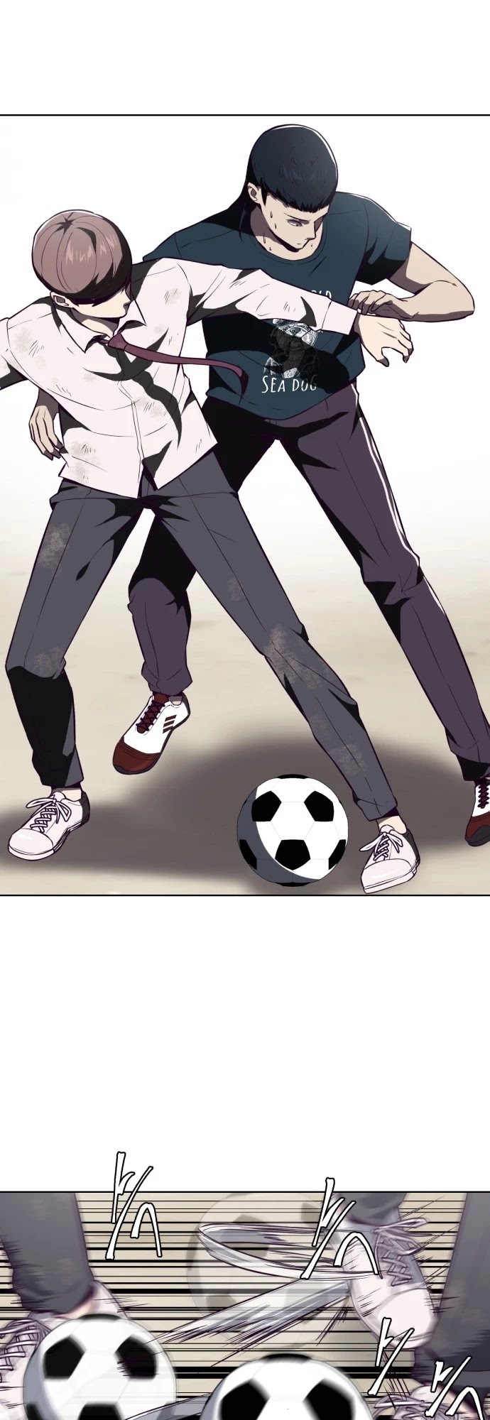 The Boy of Death Chapter 27 page 42 - Chapter 27: Revolutionary of the World of Football