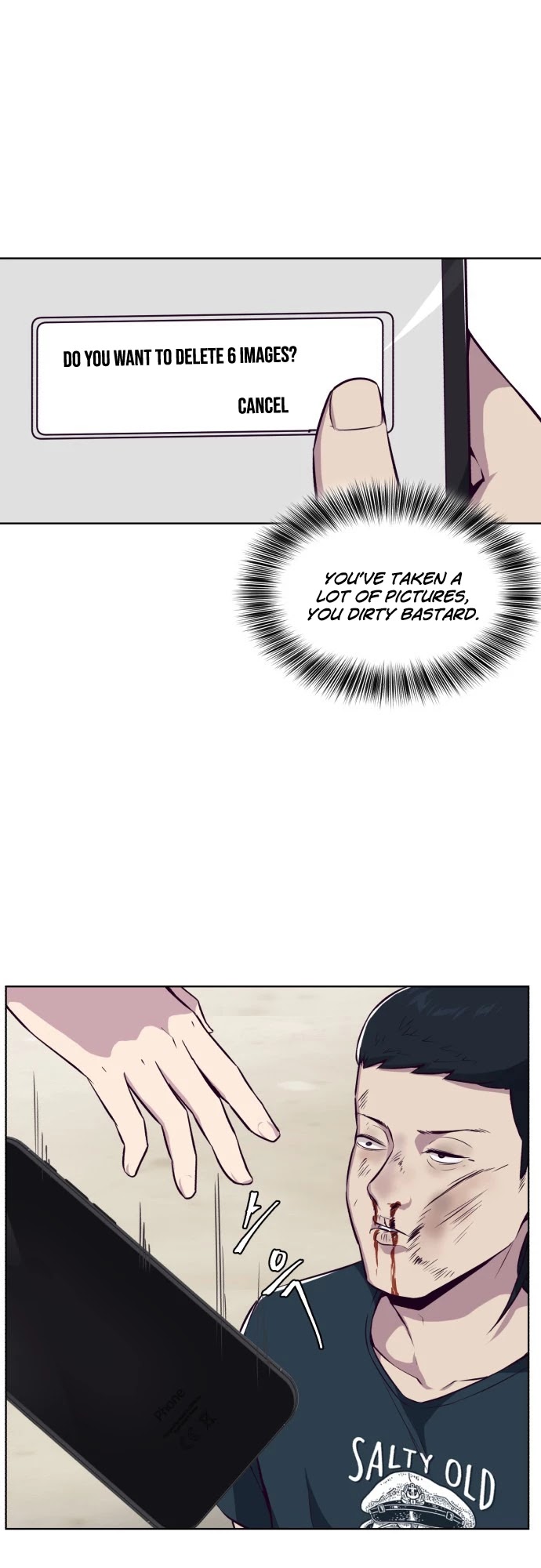The Boy of Death Chapter 28 page 47 - Chapter 28: The Strongest Transfer Student