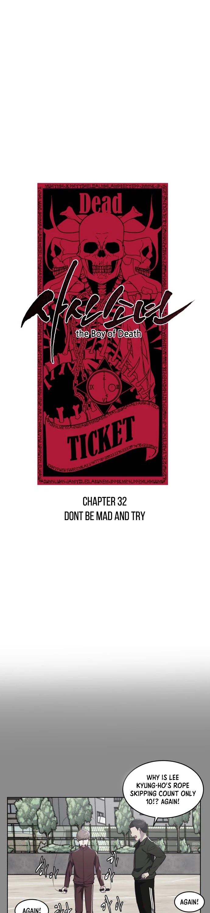 The Boy of Death Chapter 32 page 4 - Chapter 32: Don't Be Mad And Try