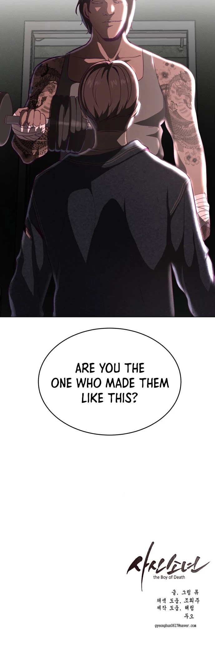The Boy of Death Chapter 56 page 49 - Chapter 56: Muay Thai Legend