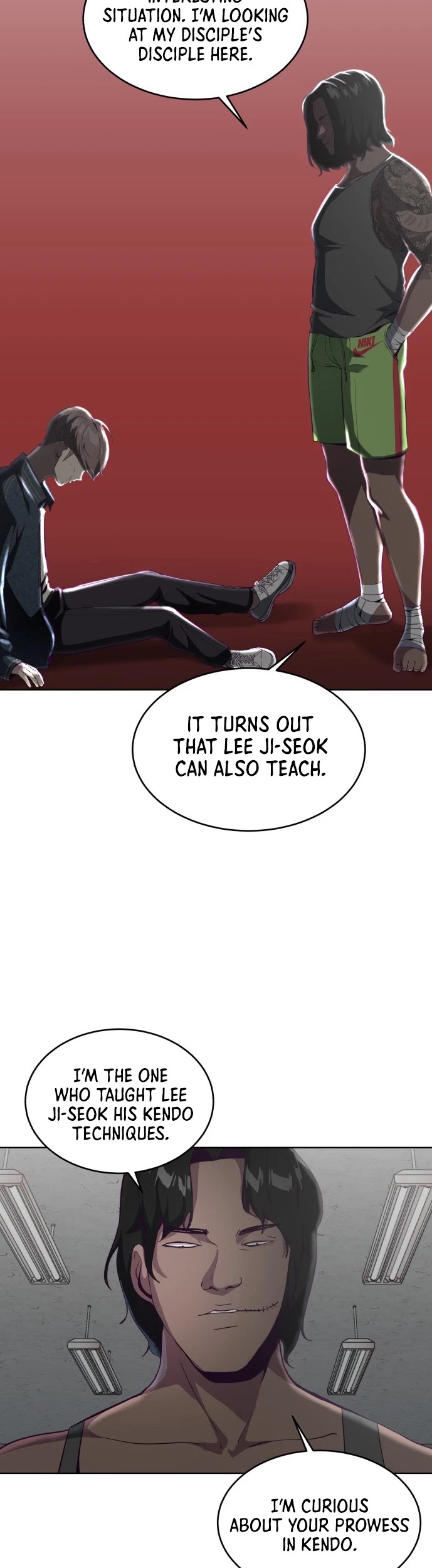 The Boy of Death Chapter 57 page 19 - Chapter 57: Muay Thai Legend (2)