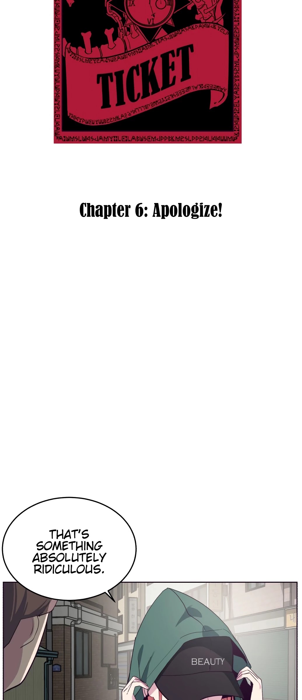 The Boy of Death Chapter 6 page 8 - Chapter 6: Apologize!